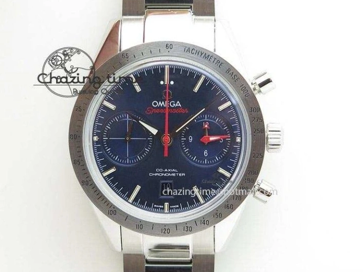 0515 Speedmaster Black Benom PVD Moon RMF Best Edition on PVD Bracelet Lemania HW WrinkleFree 7727